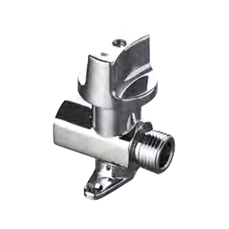 Valvola a sfera di filo interno ed esterno in acciaio inossidabile con base per tubo a gas domestico