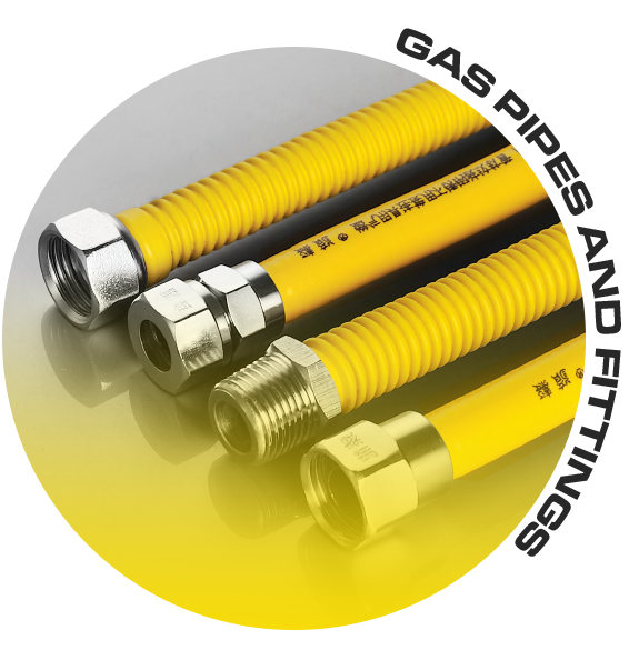 Tubi e raccordi del gas